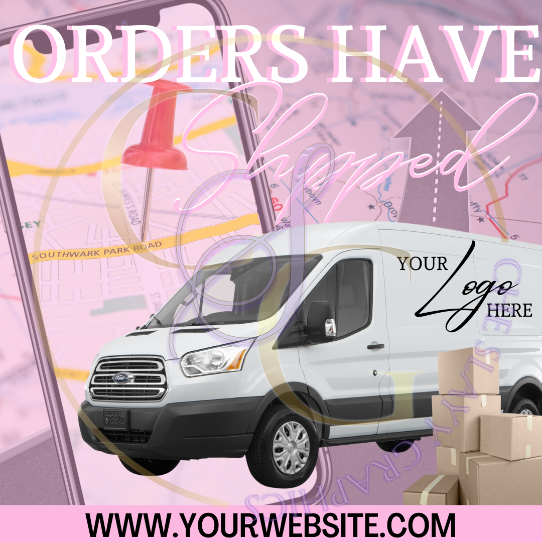 Orders Have Shipped Flyer